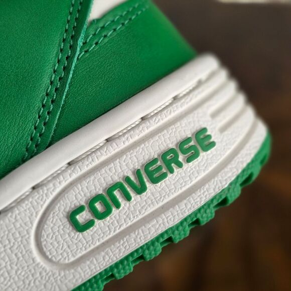 Converse Weapon Low Green White A11957C Larry Bird Boston Celtic DS Women's 9.5 - Picture 13 of 16